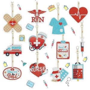 Nurse Themed Keychains